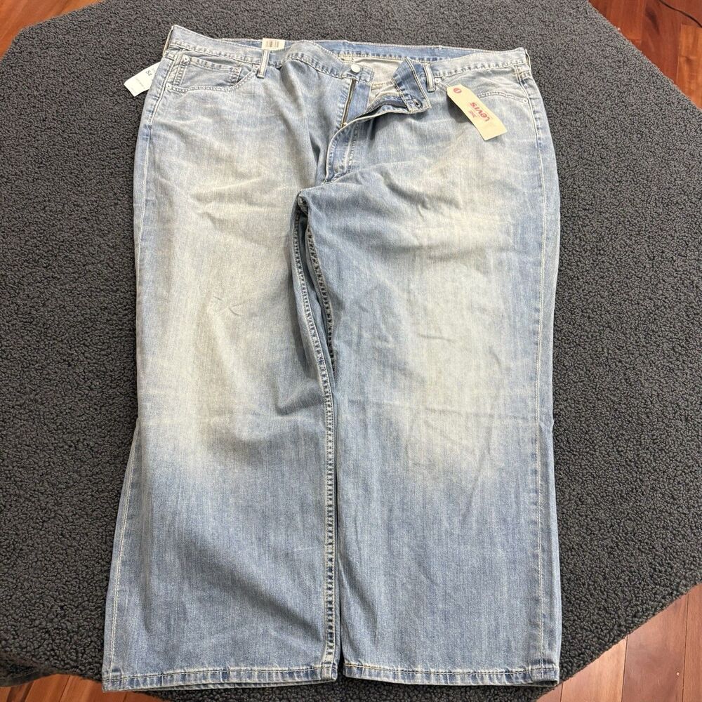 Levi's 559 Men's Jeans Blue 54x29 Big & Tall Relaxed Straight NWT